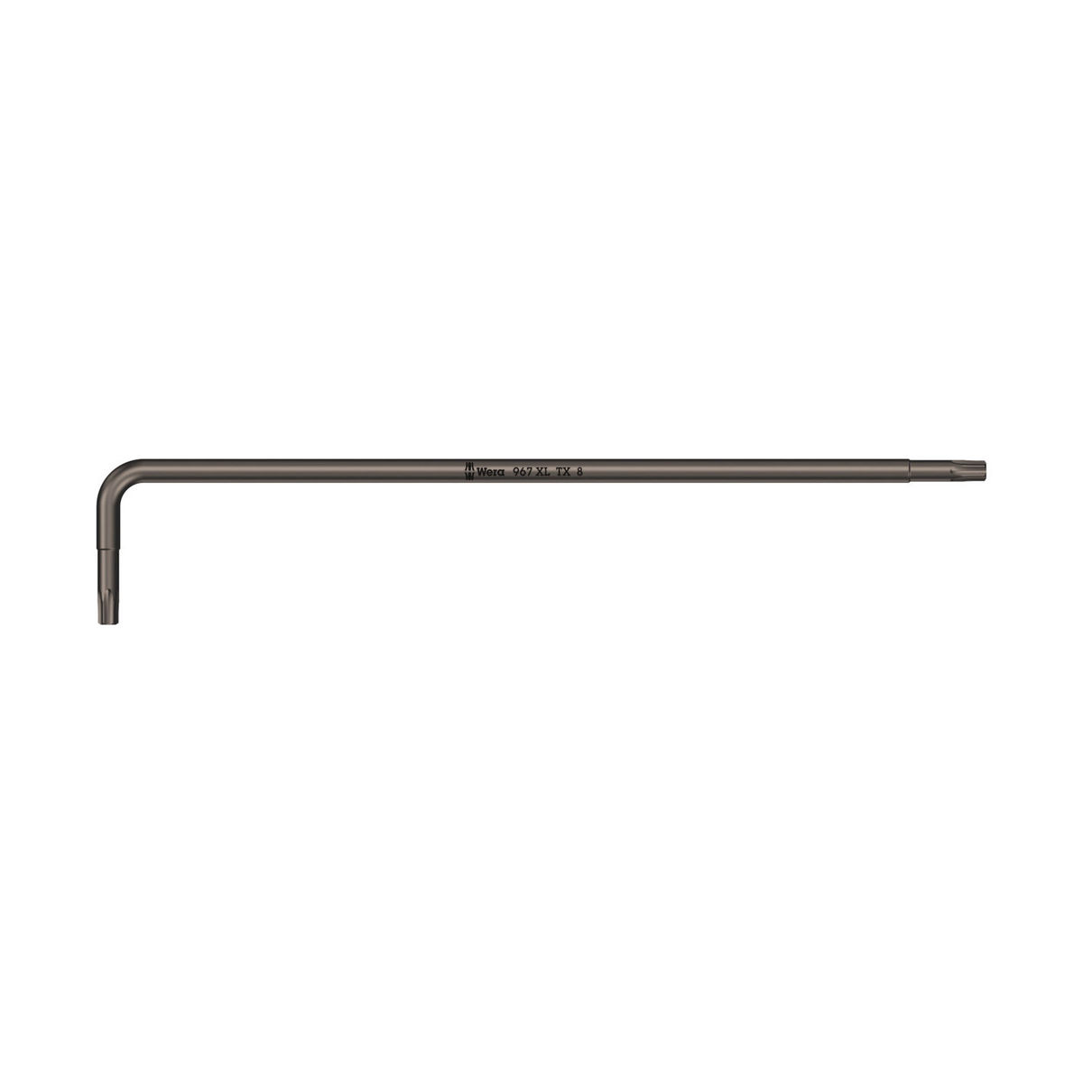 967 XL HF TORX® Winkelschlüssel mit Haltefunktion, lang, TX 8 x 90 mm