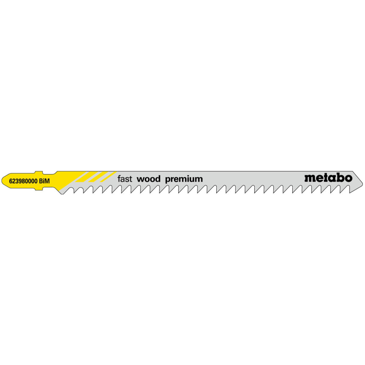 5 Stichsägeblätter ″fast wood premium″ 126/ 4,0 mm