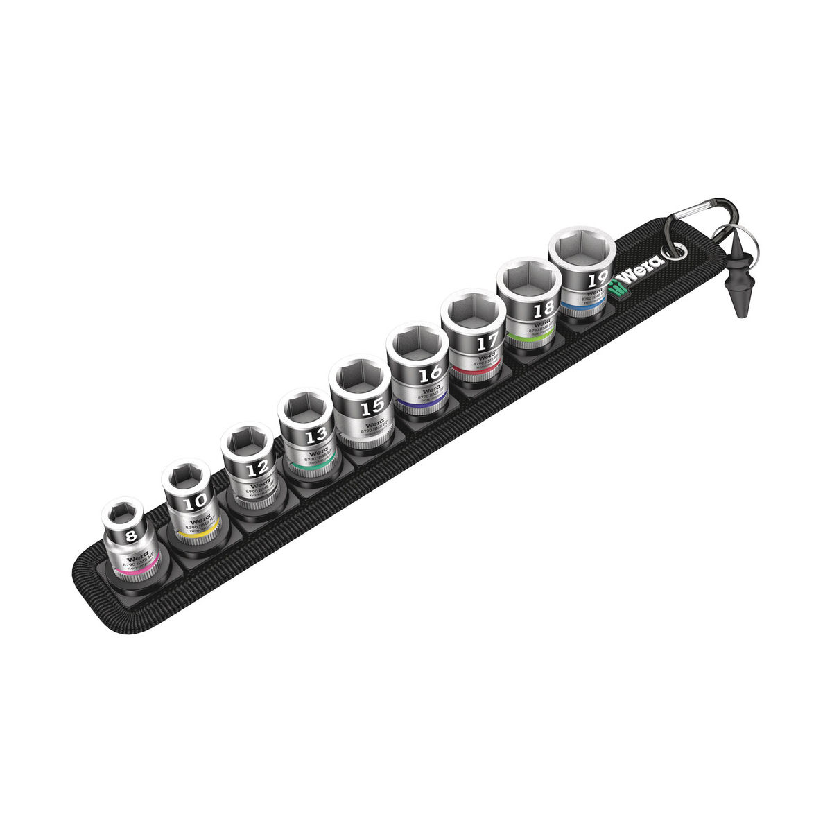 Belt B 1 Zyklop Steckschlüsseleinsatz-Satz, mit Haltefunktion, 3/8″-Antrieb, 10-teilig