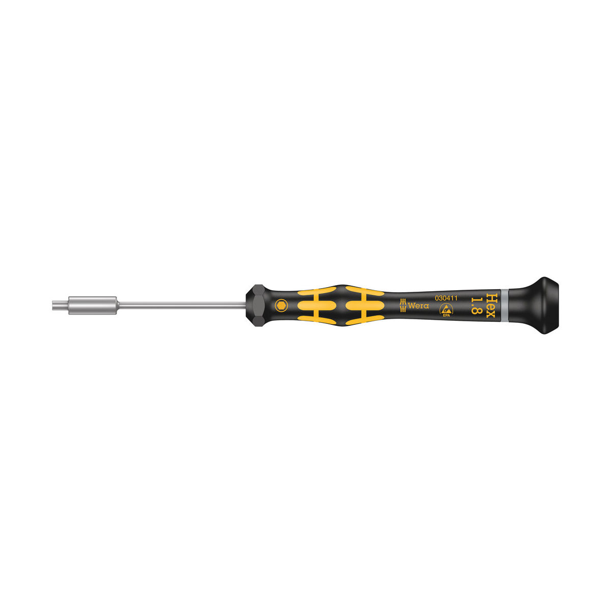 1569 ESD Kraftform Micro Steckschlüssel, 1,8 x 60 mm