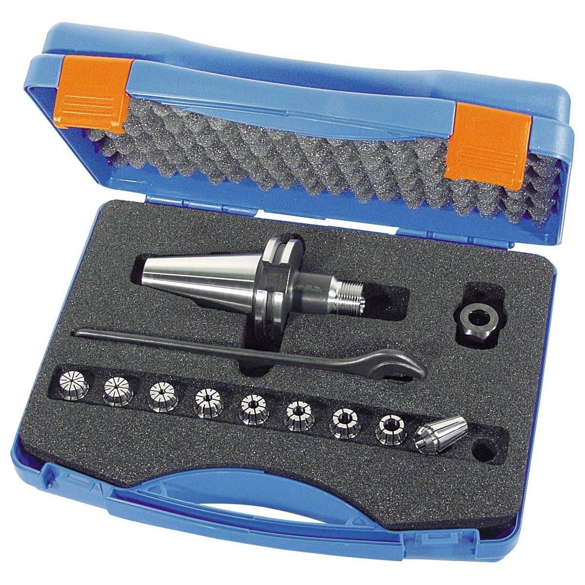 ER-Spannzangenfutter-Set, SK 40, für ER-Spannzangen-Größe: 16
