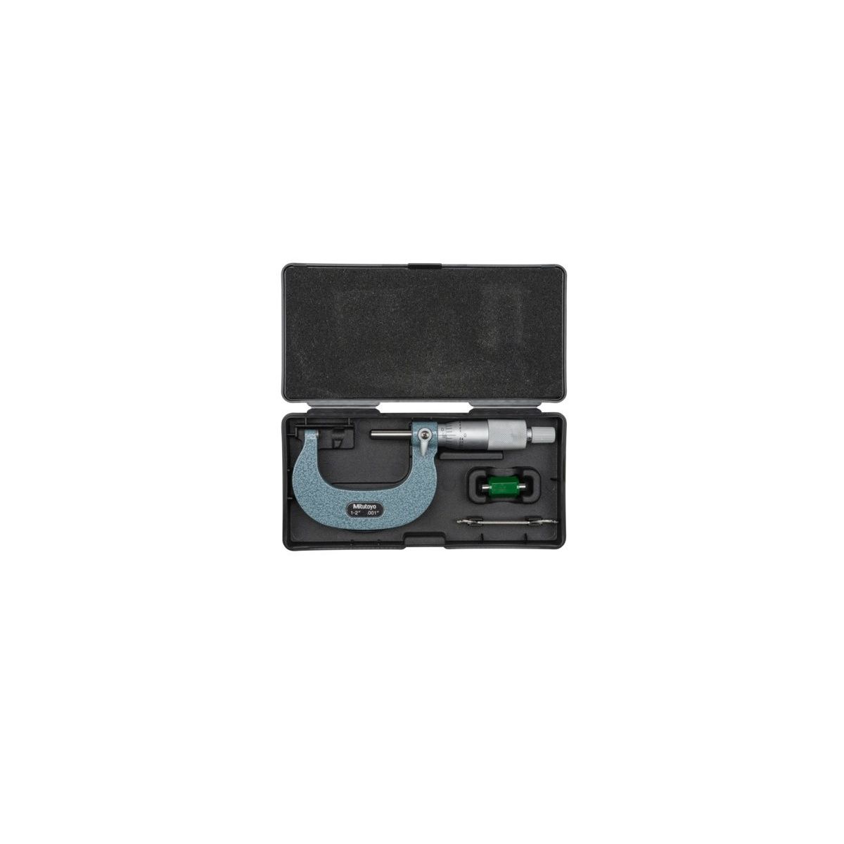 Bügelmessschraube mit sphärischen Messflächen 1-2″