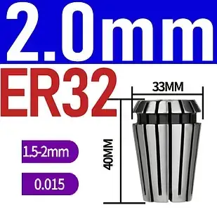 Цанга ER32-2 мм