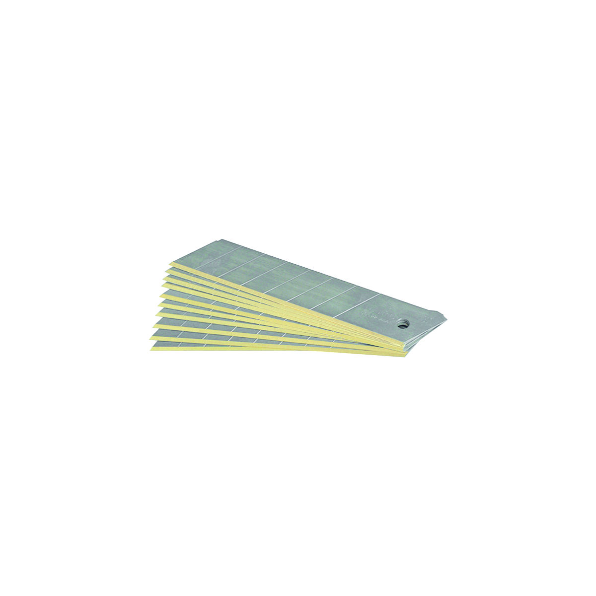 Abbrechklingen-Set 10-teilig, 22 mm „longlife“, TiN, Anzahl: 10