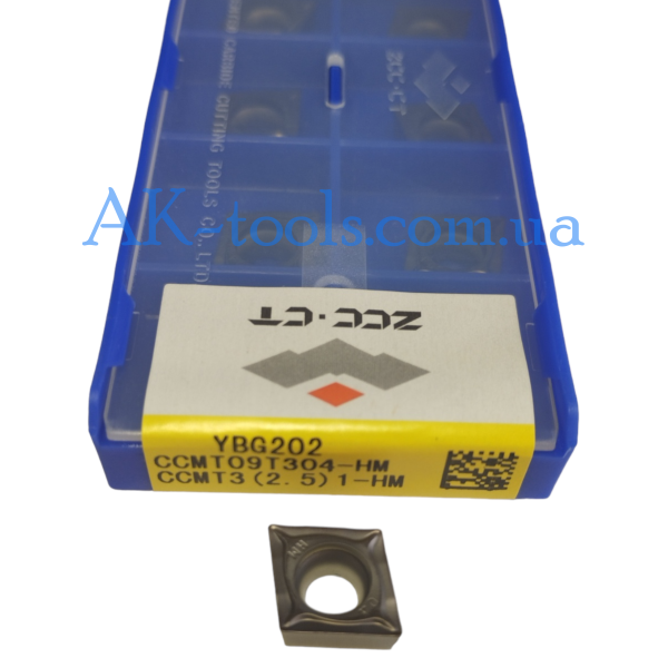 80° CNMG+ССМT · CCMT09T304-HM YBG202 ZCC-Original
