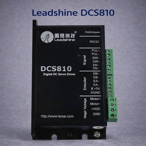 Цифровий драйвер серводвигуна Leadshine DCS810 — серводрайвер постійного струму для ЧПУ