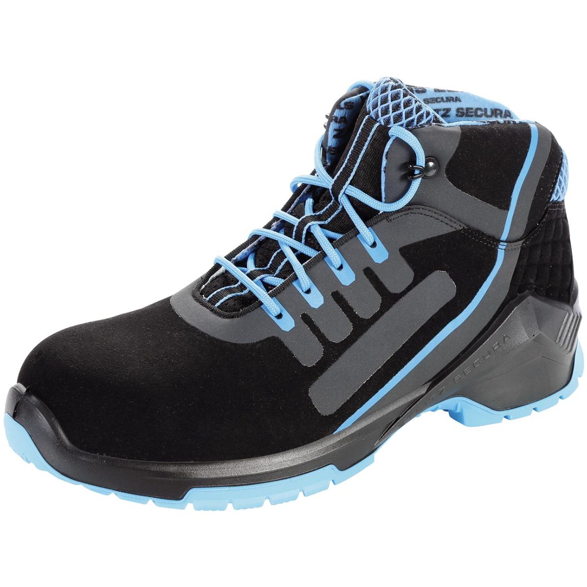 Schnürstiefel schwarz/blau VD PRO 1800 ESD, S2 NB, EU-Schuhgröße: 36