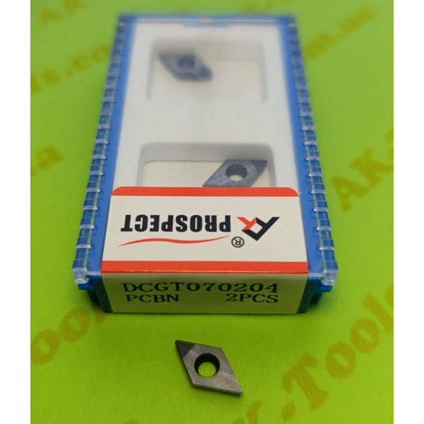 55° DNMG+DCMT · DCGT070204 CBN