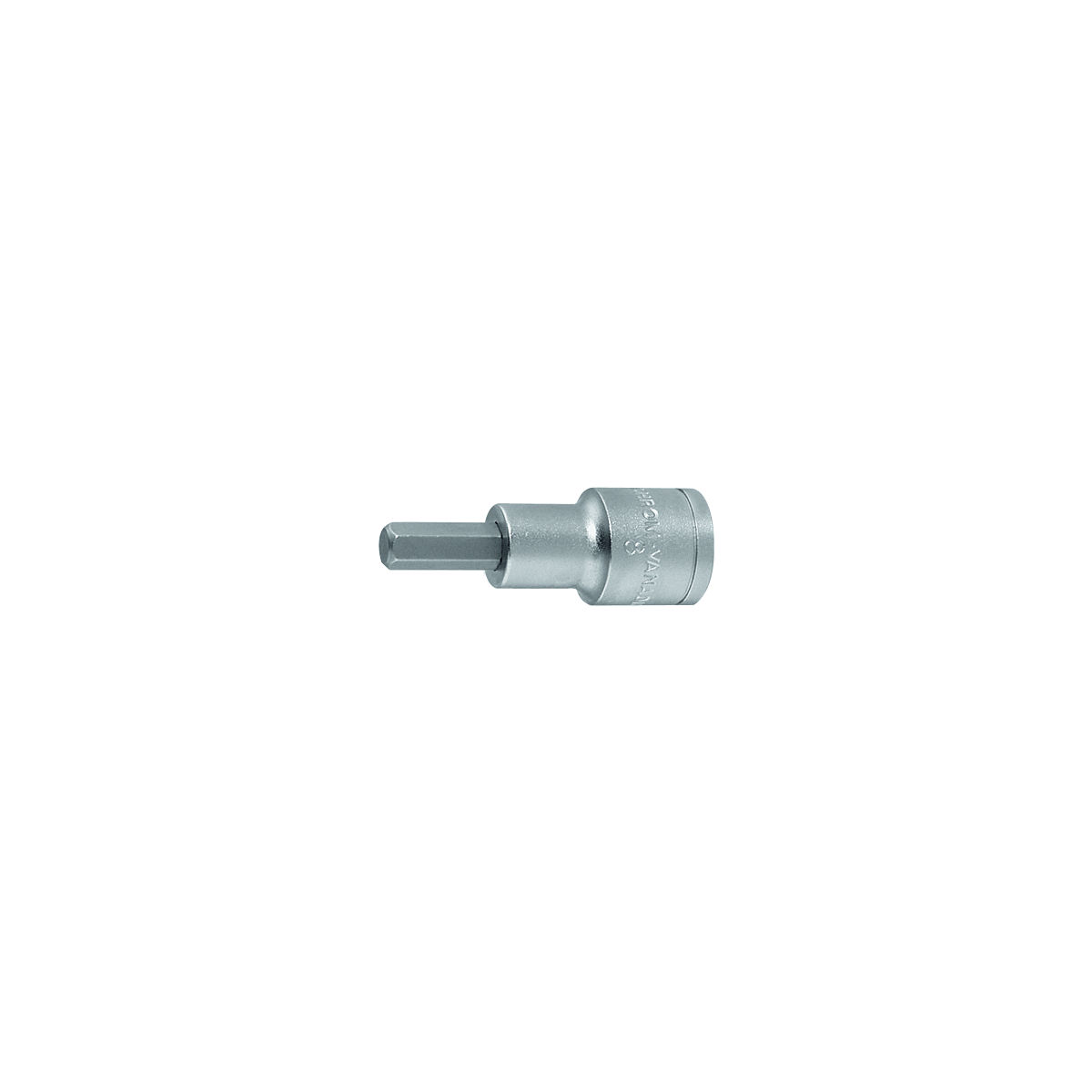 6-kant-Schraubendreher-Einsatz 1/2 Zoll, Sechskant: 4mm