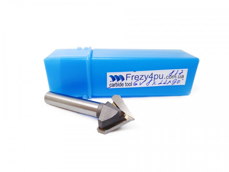 Фреза фасонна GV 8*22*90°