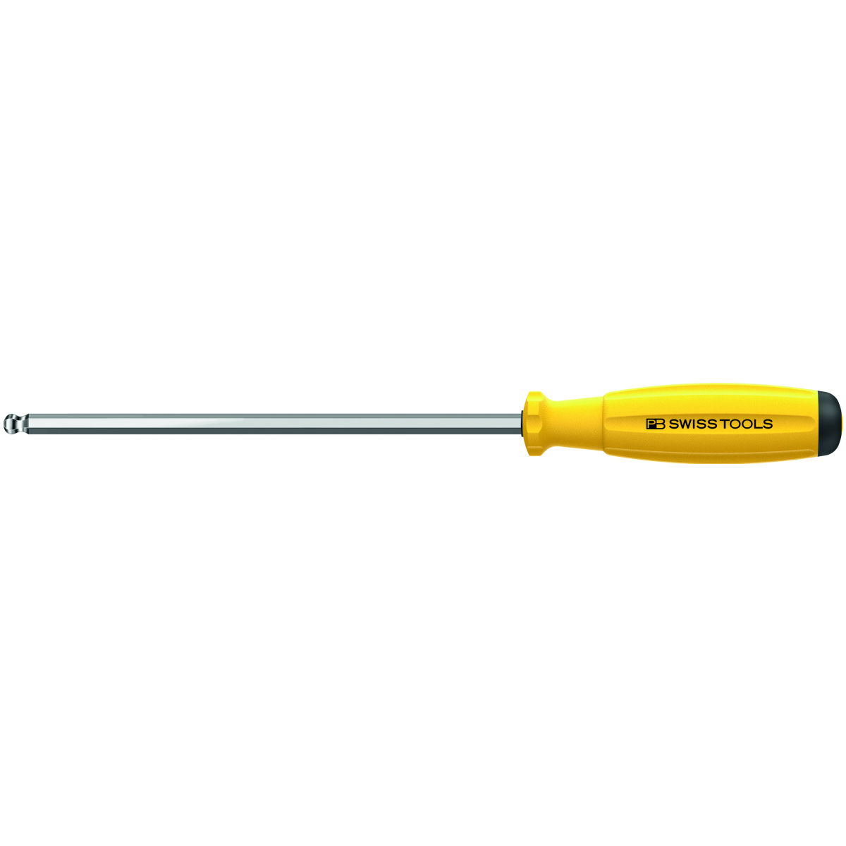 6-kant-Kugelkopfschraubendreher, mit 2K-SwissGrip-Heft ESD, Sechskant: 1,27mm