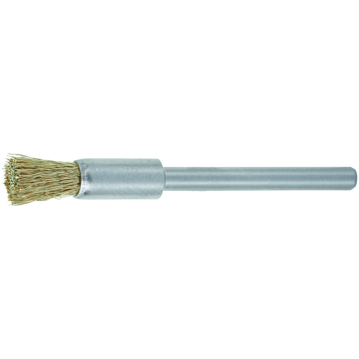 Miniatur-Pinselbürste Messingdraht 0,10 mm, Bürsten-⌀ D 1 : 5mm
