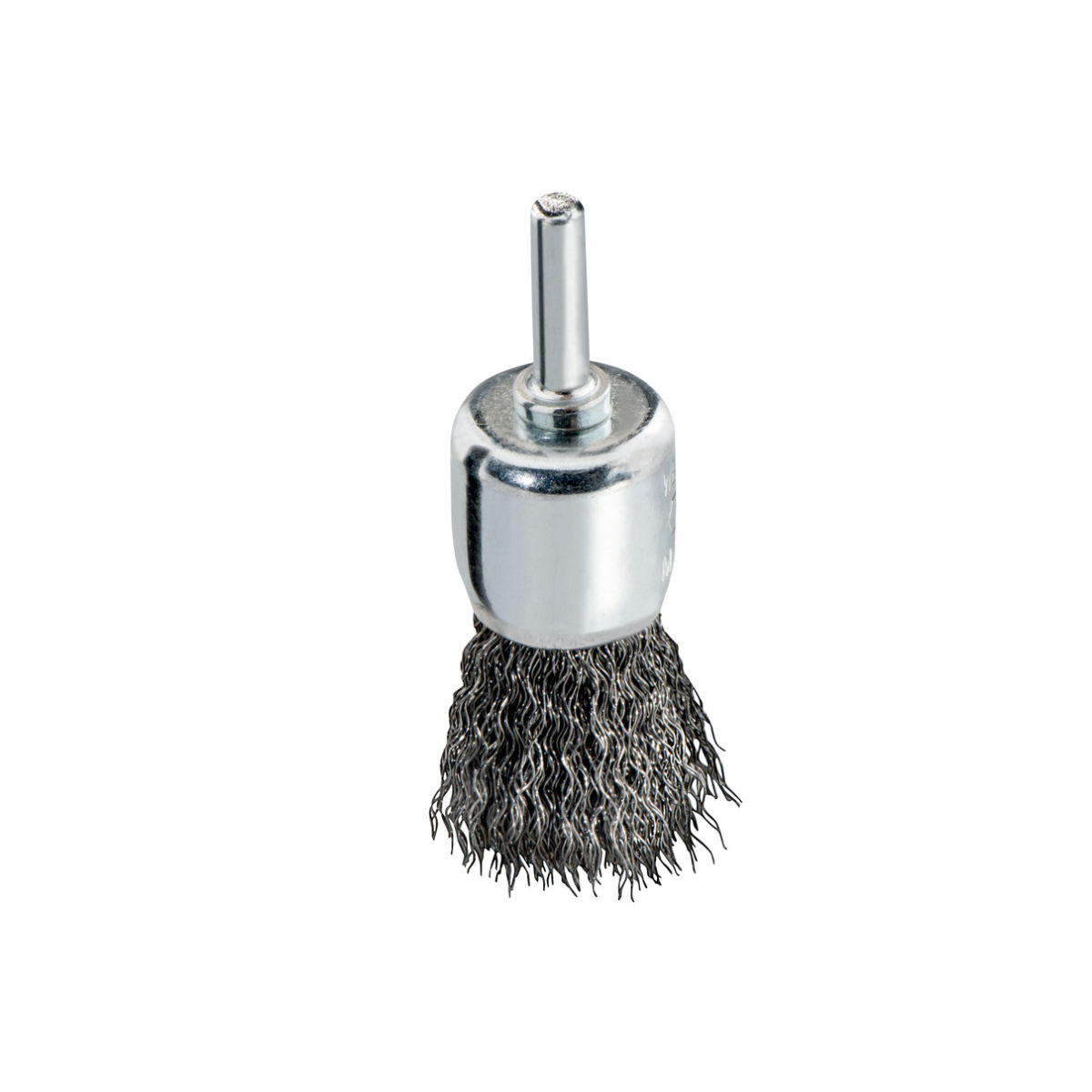 Pinselbürste 25x0,3 mm/ 6 mm, Stahl gewellt