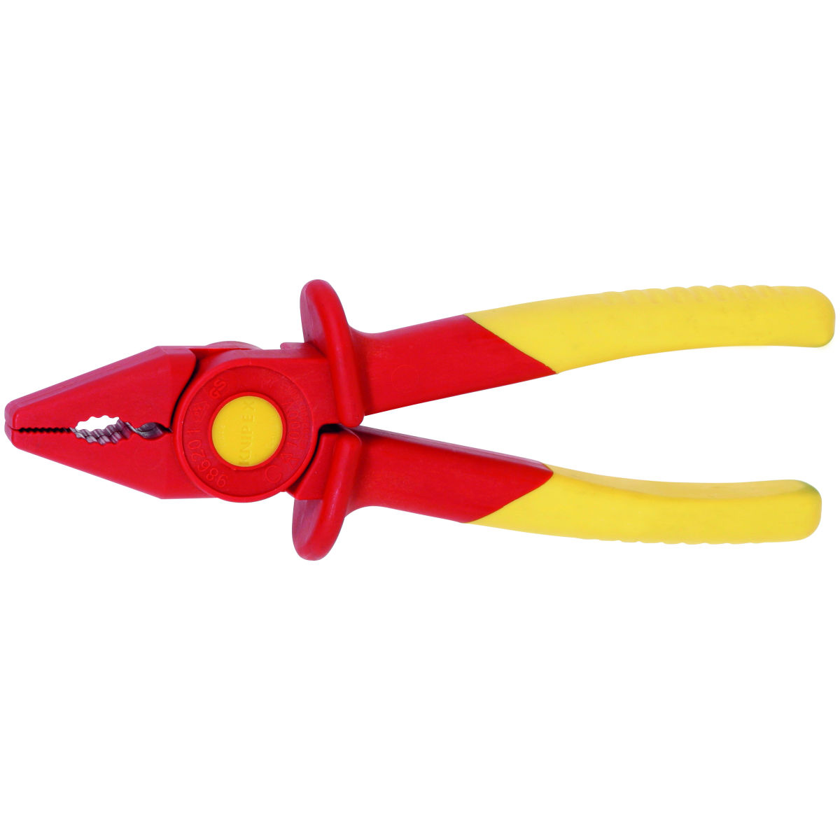 Greifzange aus Kunststoff vollisoliert nach VDE, ganze Länge: 180mm