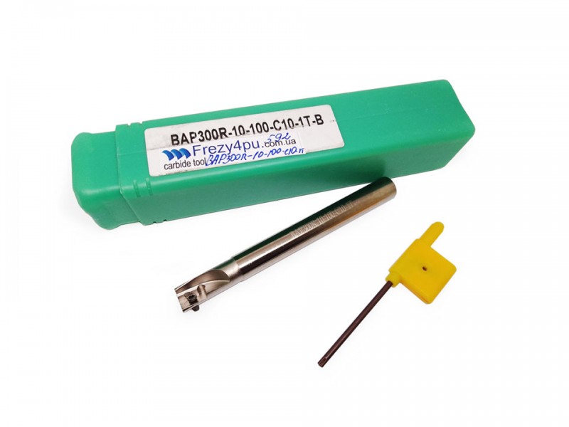 Кінцева циліндрична фреза BAP300R-10-100-C10-1T