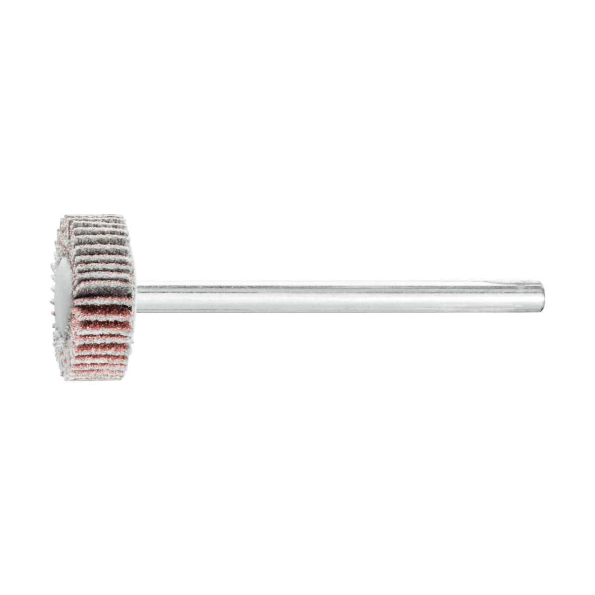 PFERD TOOLS Korund Fächerschleifer F Ø 15x5 mm Schaft-Ø 3 mm A120 für Feinschliff und Finish (2)