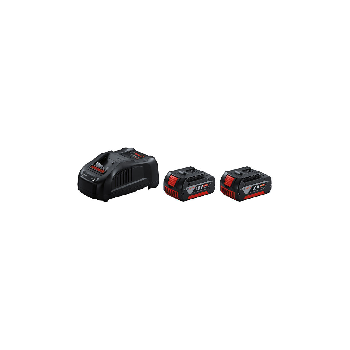 Akku Starter-Set: 2 x GBA 18 Volt, 5.0 Ah und GAL 1880 CV