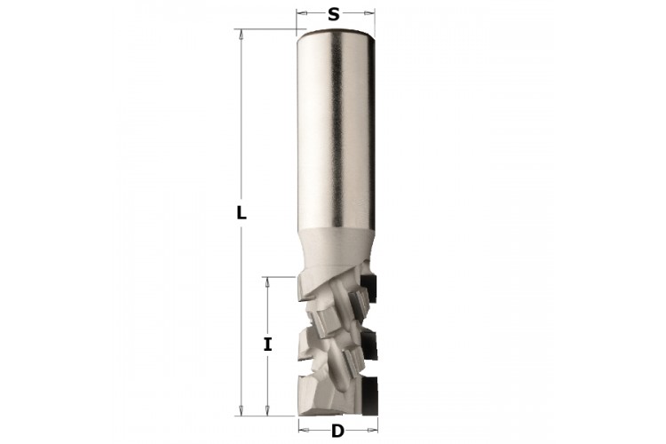 Фрезы алмазные с аксиальным углом грани 20° Z2+2