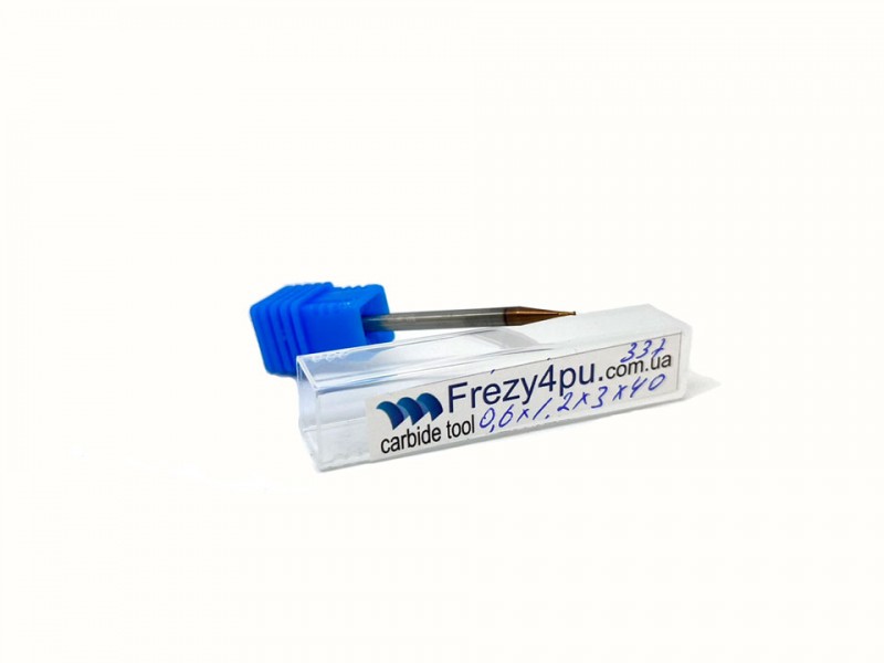 Мікрофреза кінцева 0.6*1.2*3*50