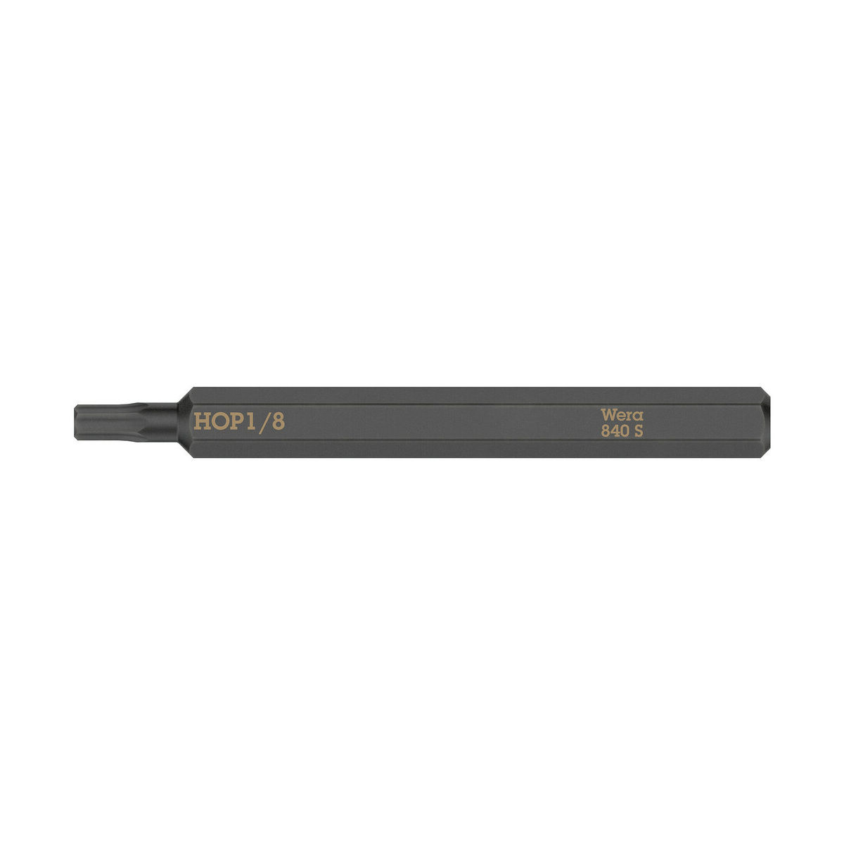 840 S Hex-Plus Innensechskant Bits für Schlagschraubendreher, 1/8″ x 70 mm