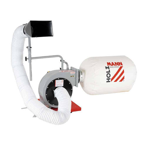 Пилозбірник Holzmann ABS850DBK 230V для ЧПУ та деревообробки, стружковідсмоктувач 850 м³/год, 750 Вт, 220 В