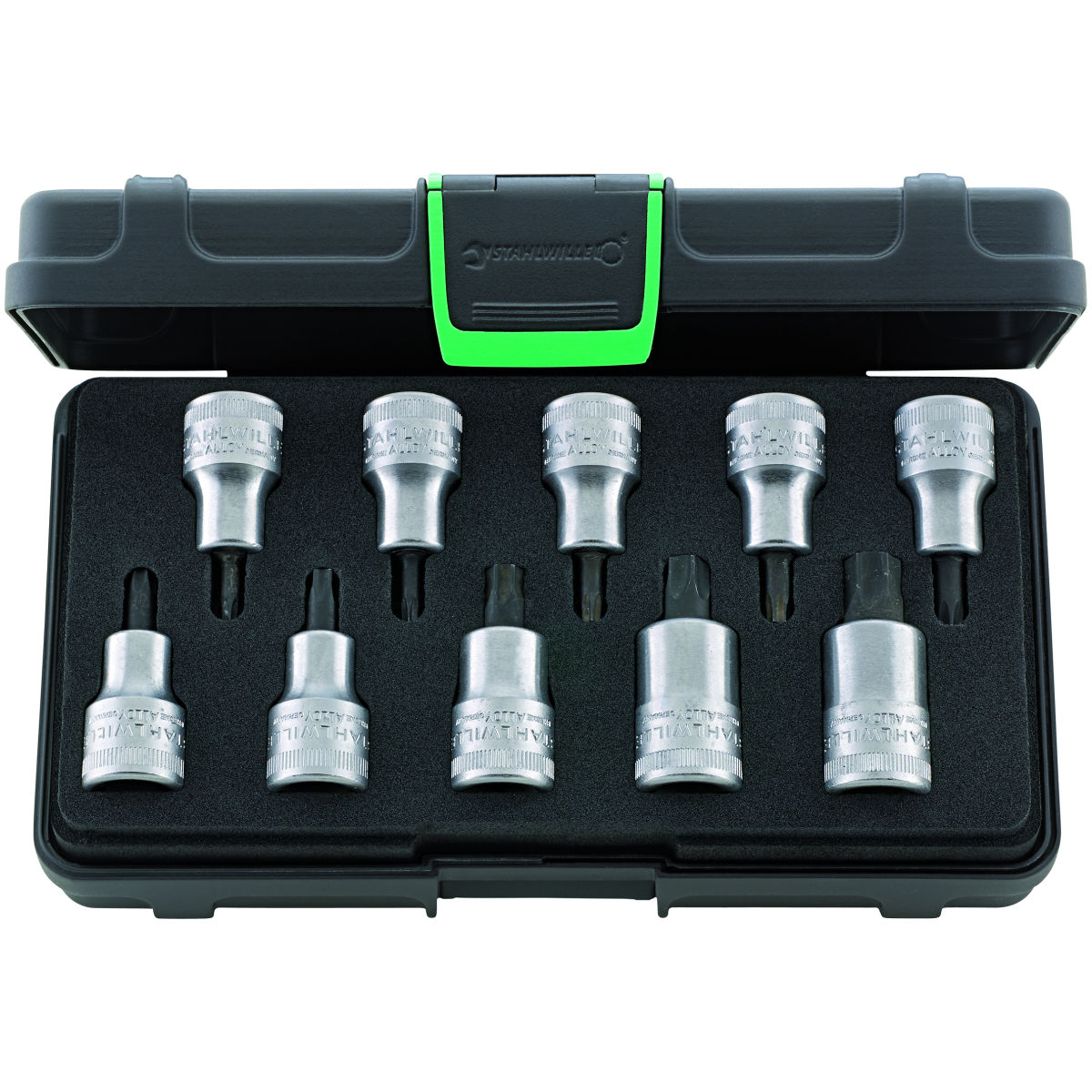 Satz Schraubendreher-Einsätze für Torx® 1/2 Zoll-Vierkant 10-teilig, Anzahl Einsätze: 10