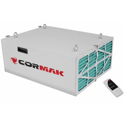 Система фільтрації повітря Cormak FFS-1000 для майстерні та ЧПУ, очищувач повітря від пилу, фільтрація 1 мкм