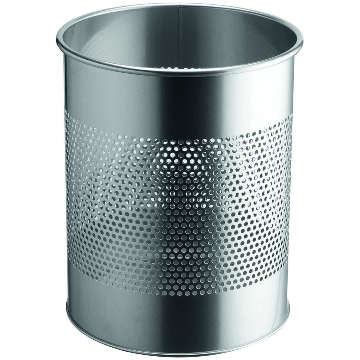 Papierkorb Metall, Volumen: 15l