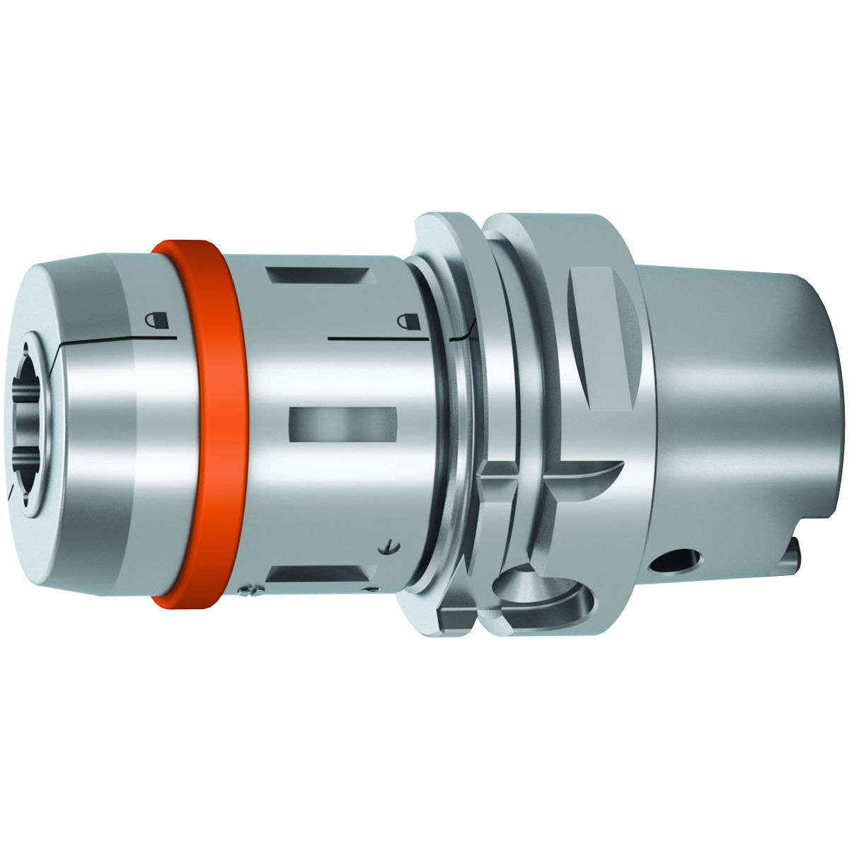 Kraftspannfutter mit Sicherungsfunktion, HSK-A 100, ⌀ D 1 : 16mm