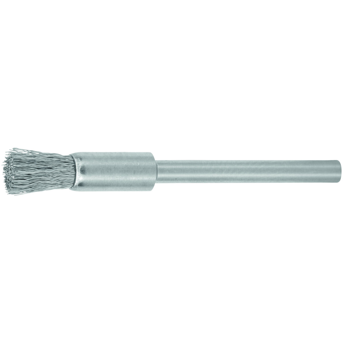 Miniatur-Pinselbürste INOX-Draht 0,10 mm, Bürsten-⌀ D 1 : 5mm