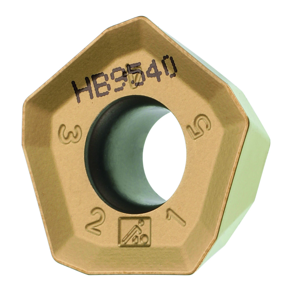 GARANT Fräs-Wendeschneidplatte POMX 10T5ZEER M, für Hochvorschubfräser, HB9540