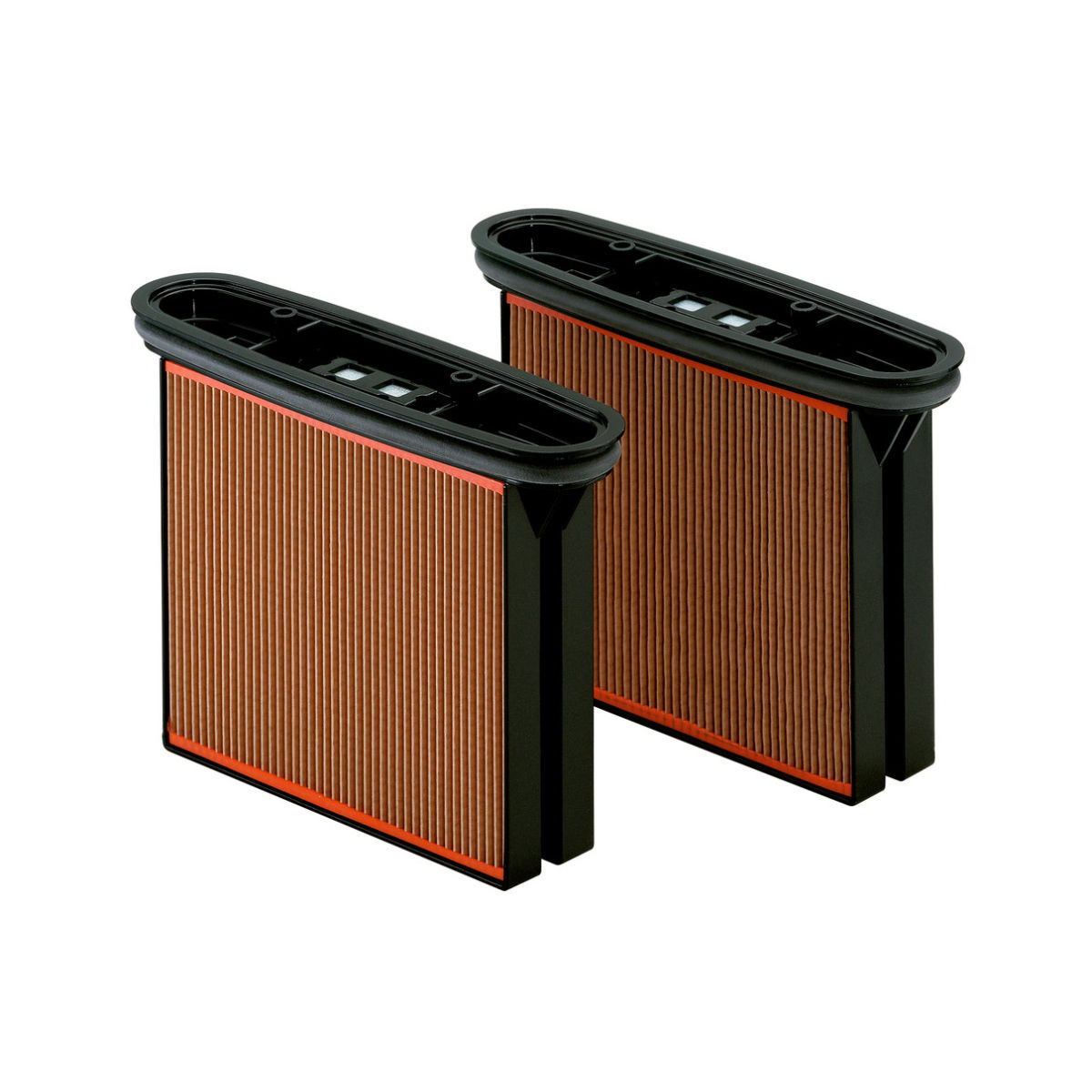 2 Filterkassetten, Cellulose, Staubklasse M