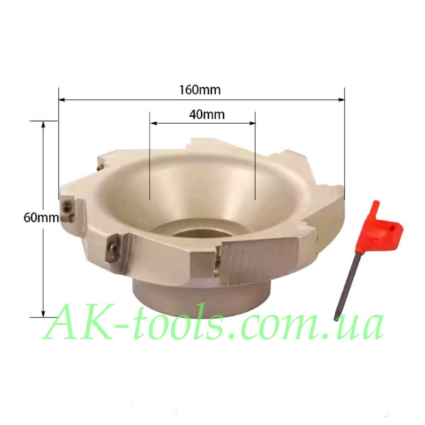 ФРЕЗИ , НАСАДНІ ФРЕЗИ · BAP-400R-160-40-8T