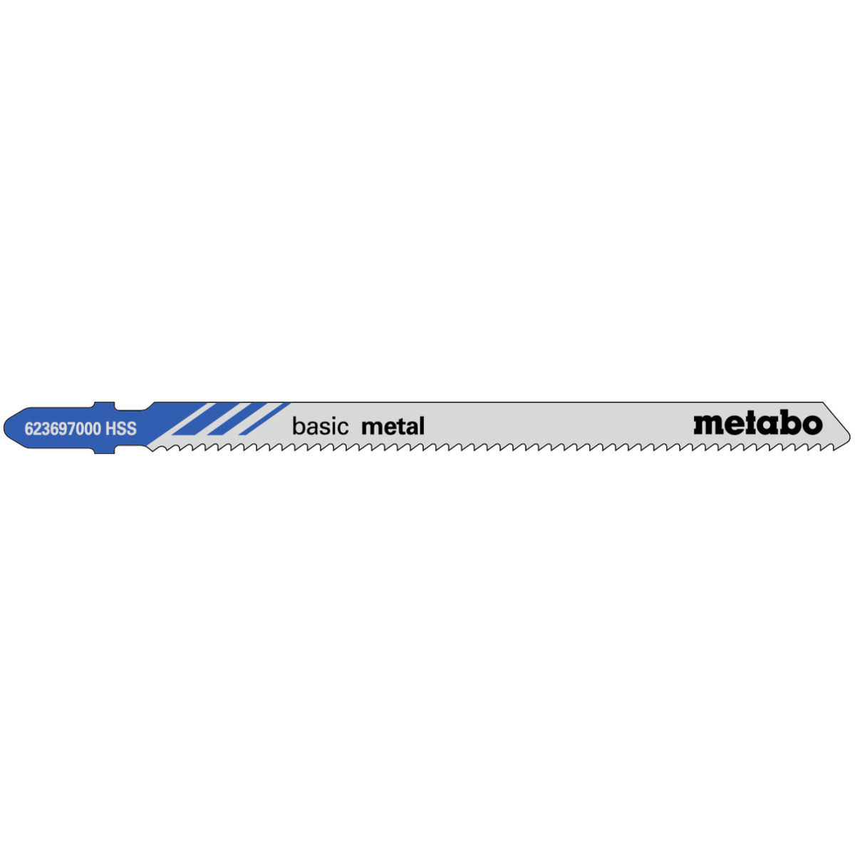 5 Stichsägeblätter ″basic metal″ 106/2,0 mm