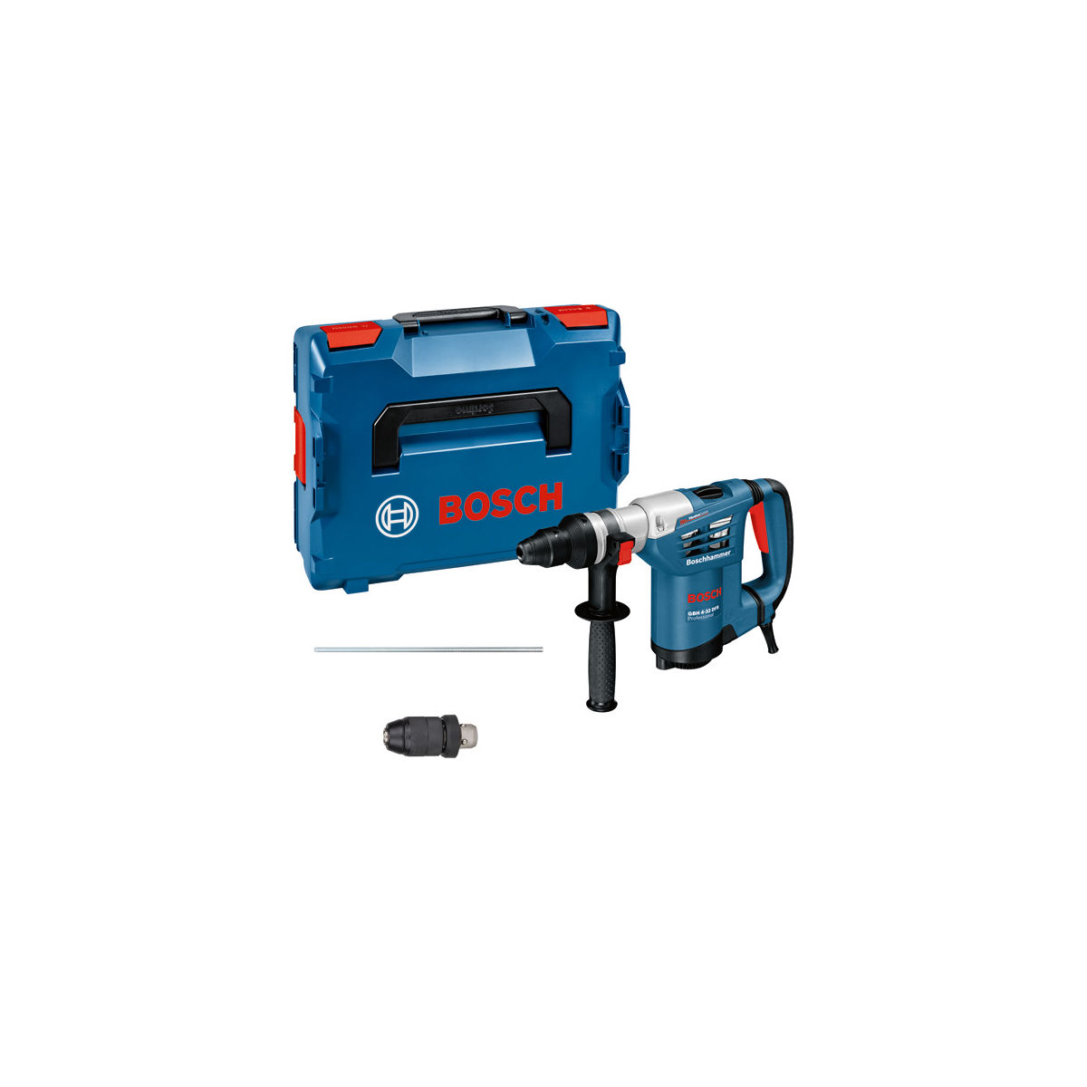 Bohrhammer mit SDS plus GBH 4-32 DFR, L-BOXX, Schnellspannbohrfutter
