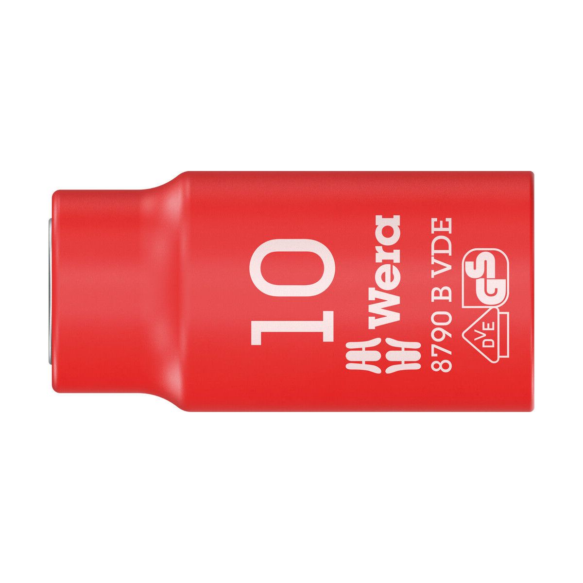 8790 B VDE Zyklop-Steckschlüsseleinsatz, isoliert, mit 3/8″-Antrieb, 10 x 46 mm