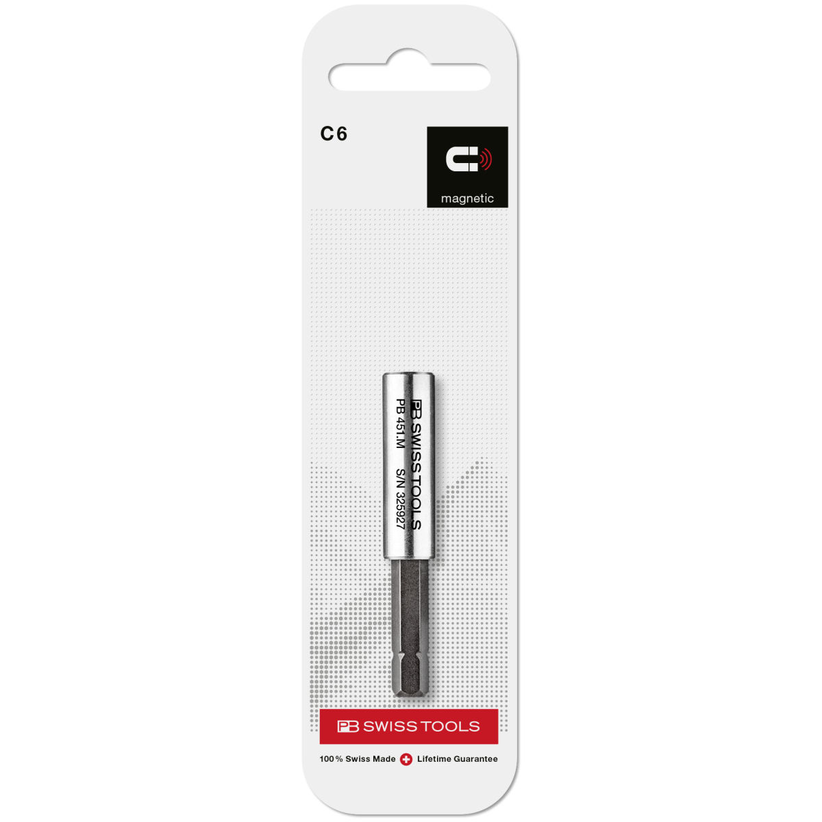 Universal-Bithalter für Schrauber und Bohrmaschinen, für PrecisionBits C 6,3 (1/4″)