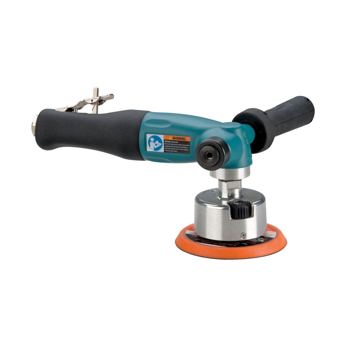 Schleifmaschine mit 5″ (127 mm) Durchmesser und arretierbarem Kopf mit exzentrischer Rotation