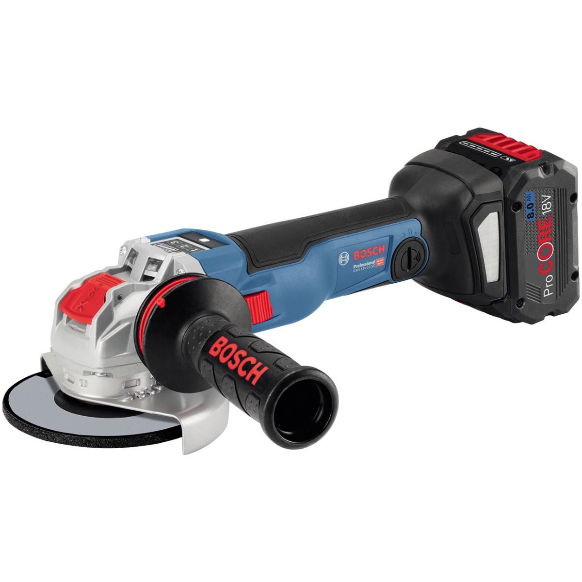 BOSCH Akku-Winkelschleifer 18V, für 125 mm Scheiben ⌀, X-LOCK System