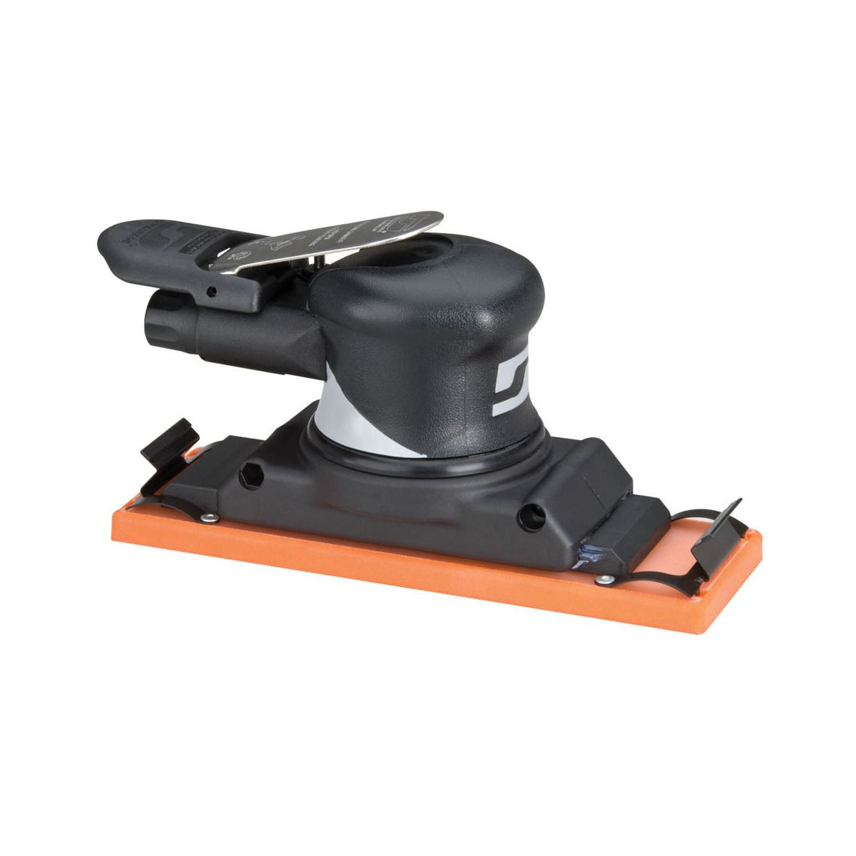 2-3/4″ B x 8″ L (70 mm x 203 mm) Dynaline-Schleifmaschine, ohne Absaugung, mit Klammern