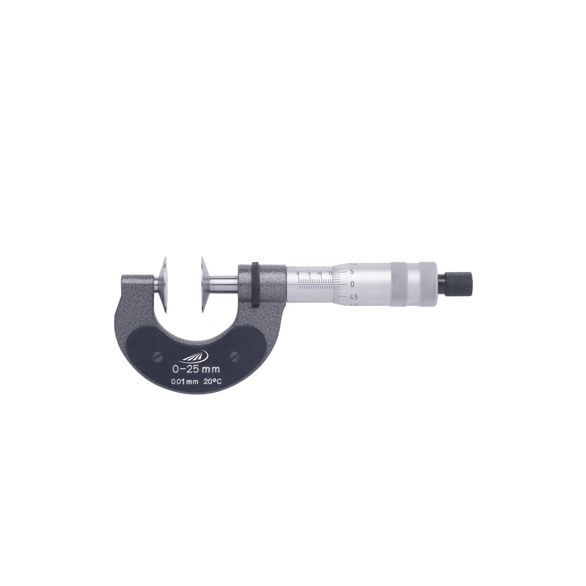 Bügelmessschraube für Zahnweiten, 0,01mm, 120 - 145 mm