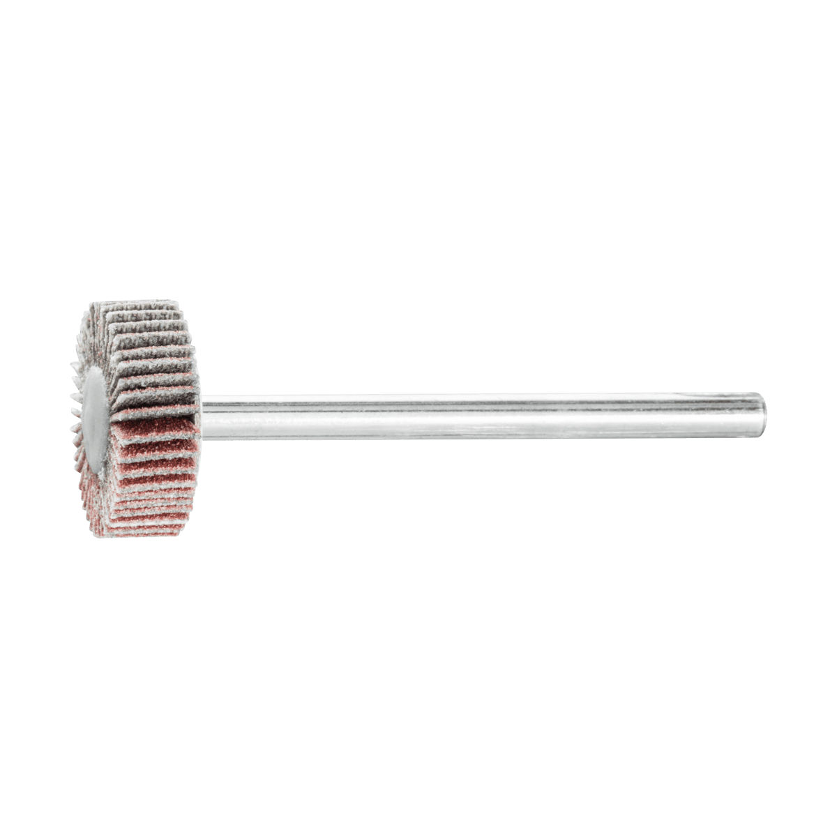 PFERD TOOLS Korund Fächerschleifer F Ø 15x5 mm Schaft-Ø 3 mm A180 für Feinschliff und Finish (2)