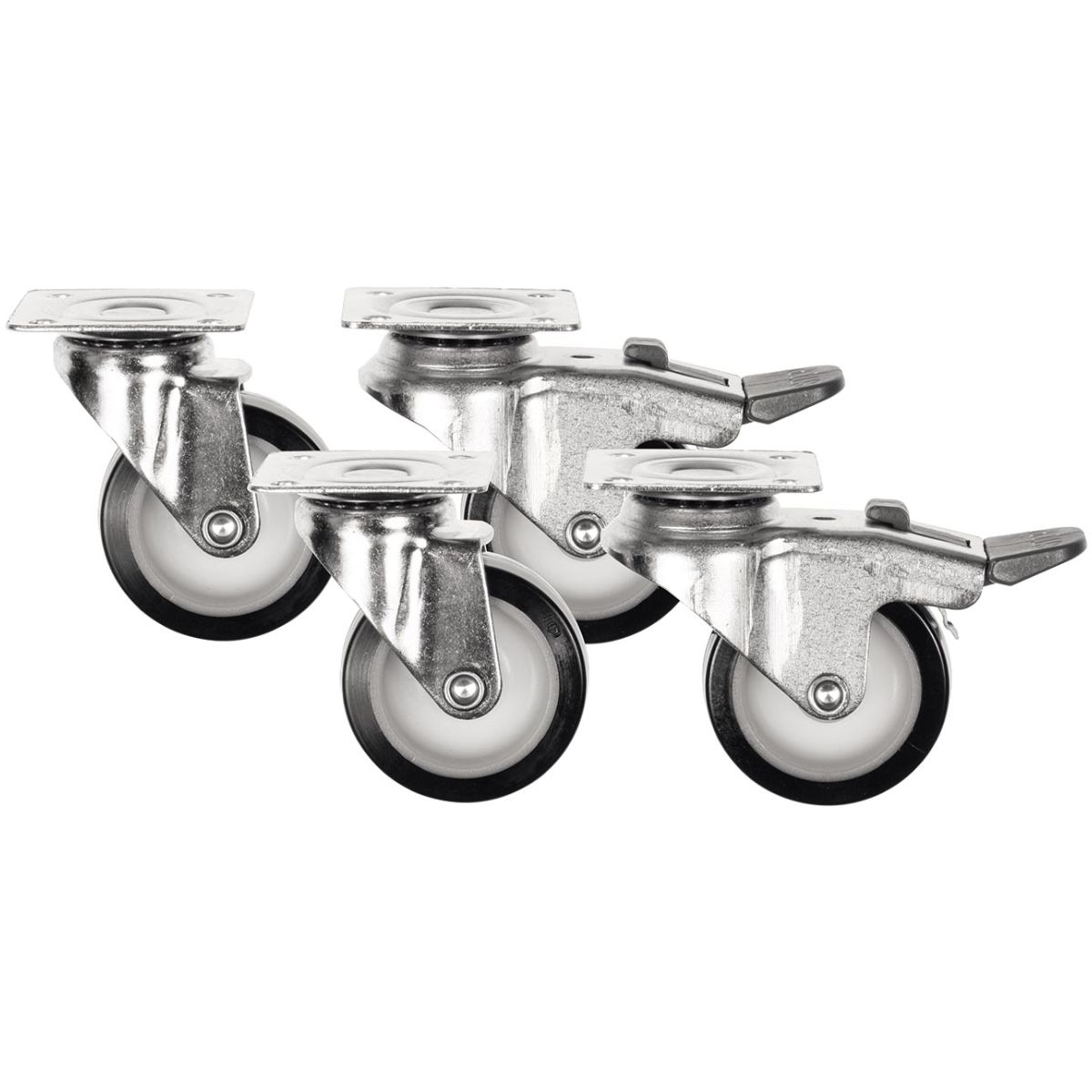 Lenkrollen-Set (4 Stück) für Werkzeugkoffer ALL.IN.ONE