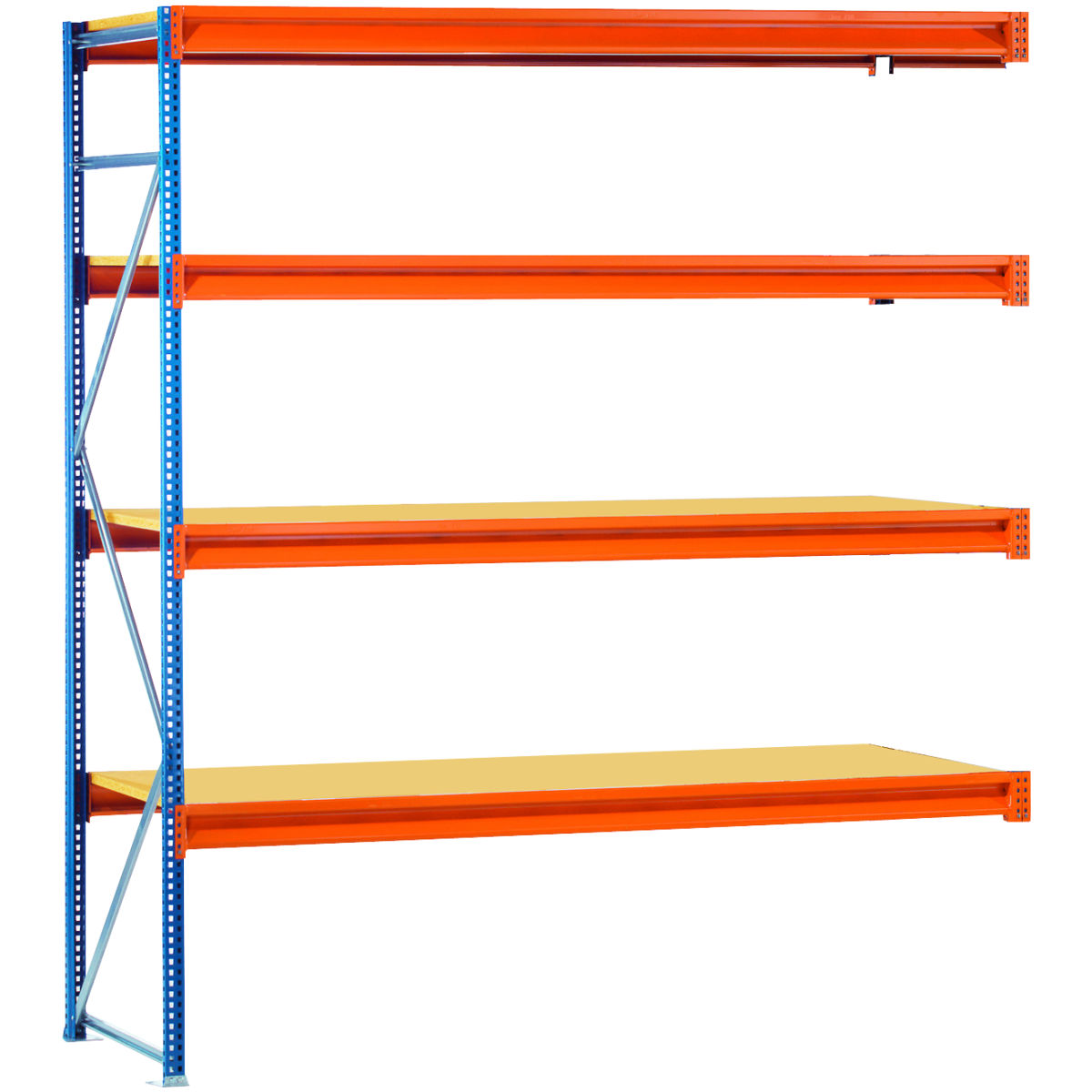 Weitspann-Anbauregal, Tiefe 600 mm, Höhe / Fachboden Breite: 2000/1785mm