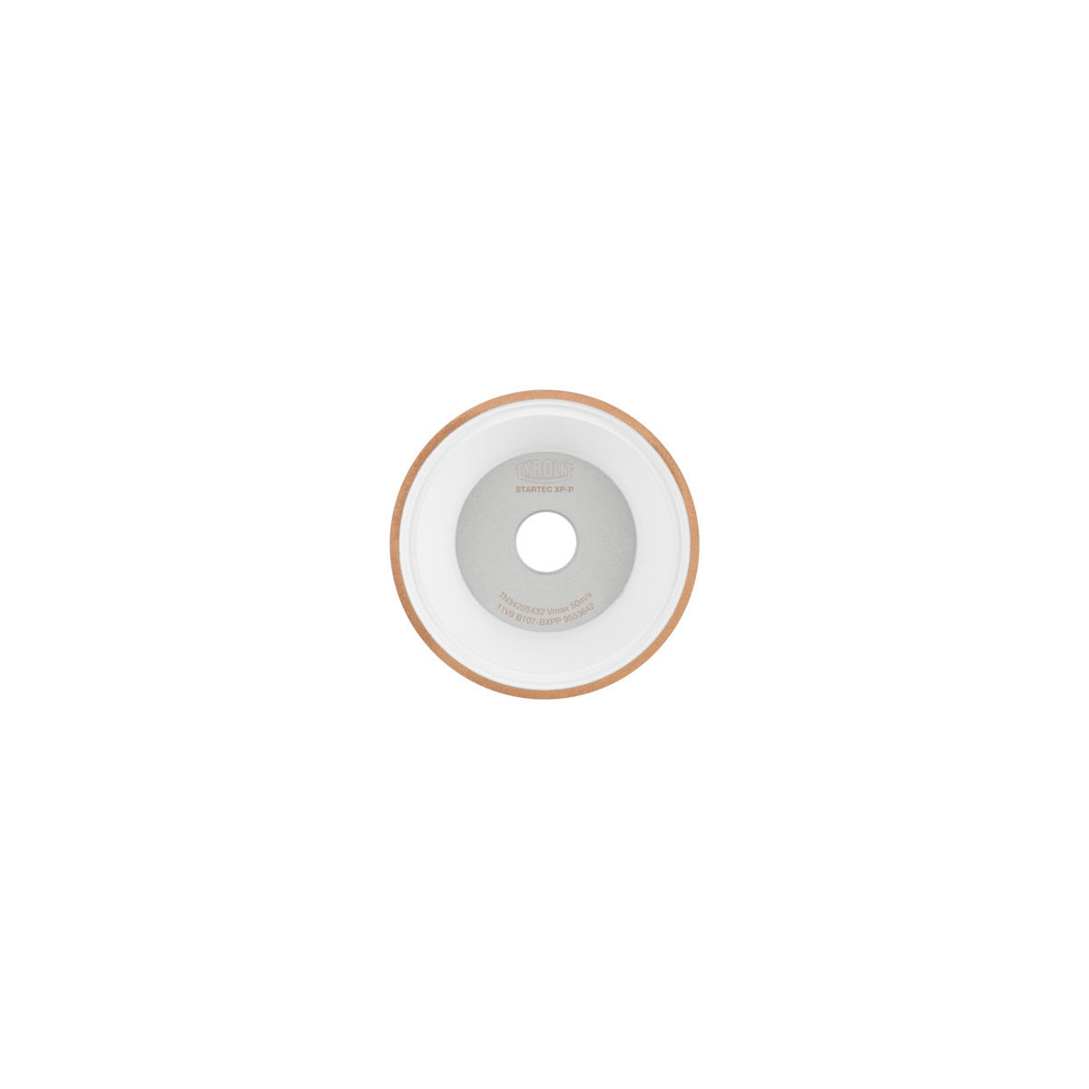 Tyrolit Startec-XP-P Schleiftopf Nassschliff 75x30x20 mm B107 B Stahl/HSS