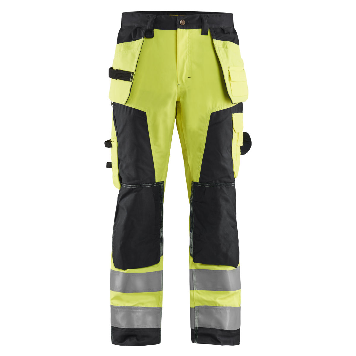 High Vis Handwerker Arbeitshose High Vis Gelb/Schwarz D100, high vis gelb / schwarz