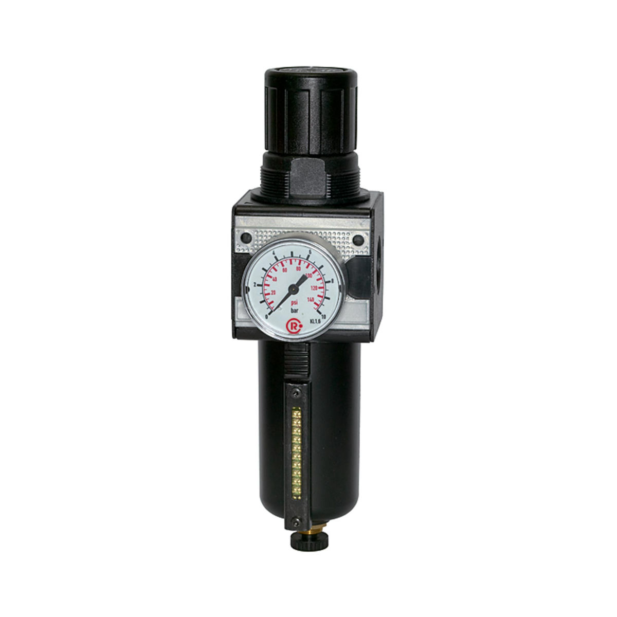 Filterregler »multifix«, Metallbehälter und Sichtrohr, BG 3, G 3/4