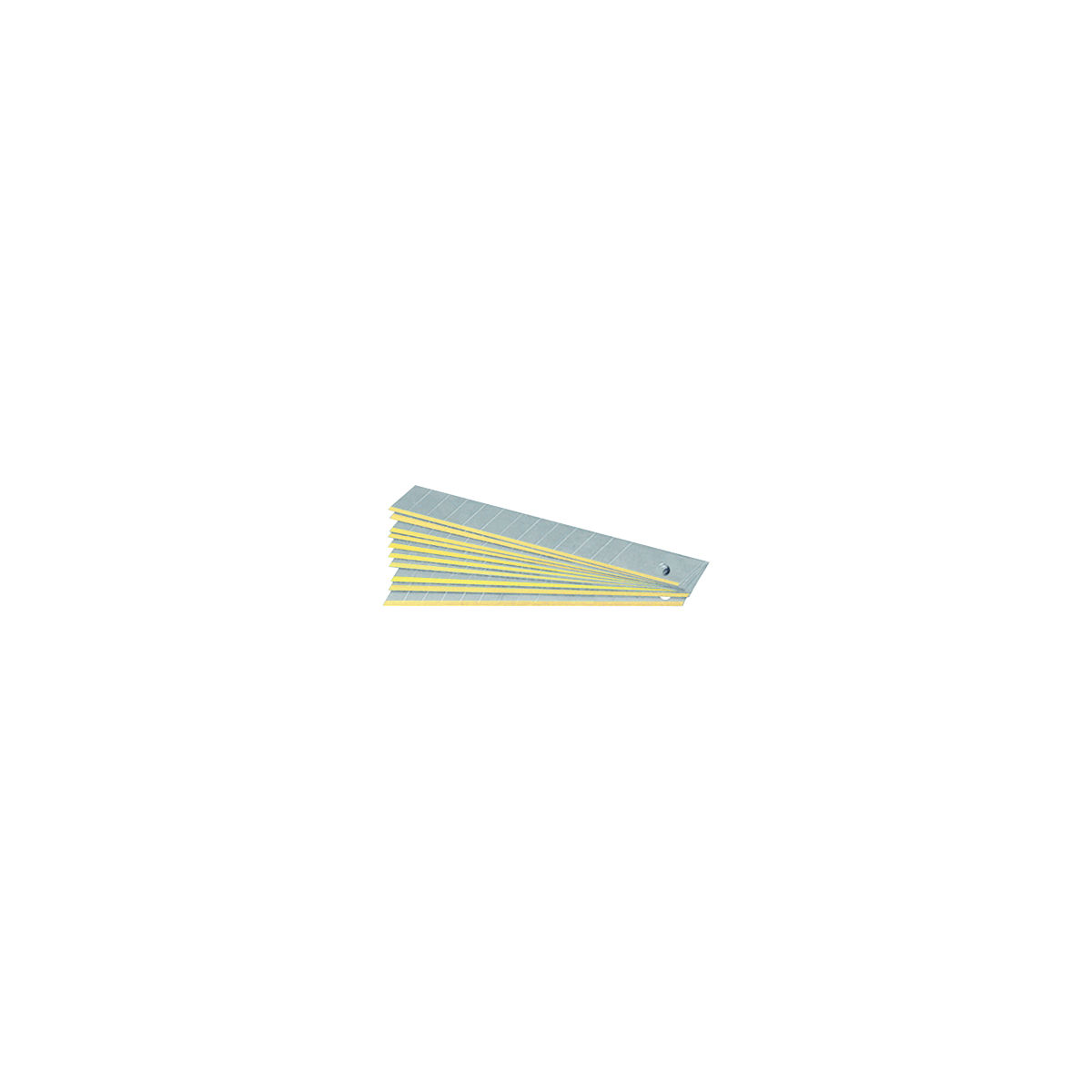 Abbrechklingen-Set 10-teilig, 9 mm „longlife“, TiN, Anzahl: 10