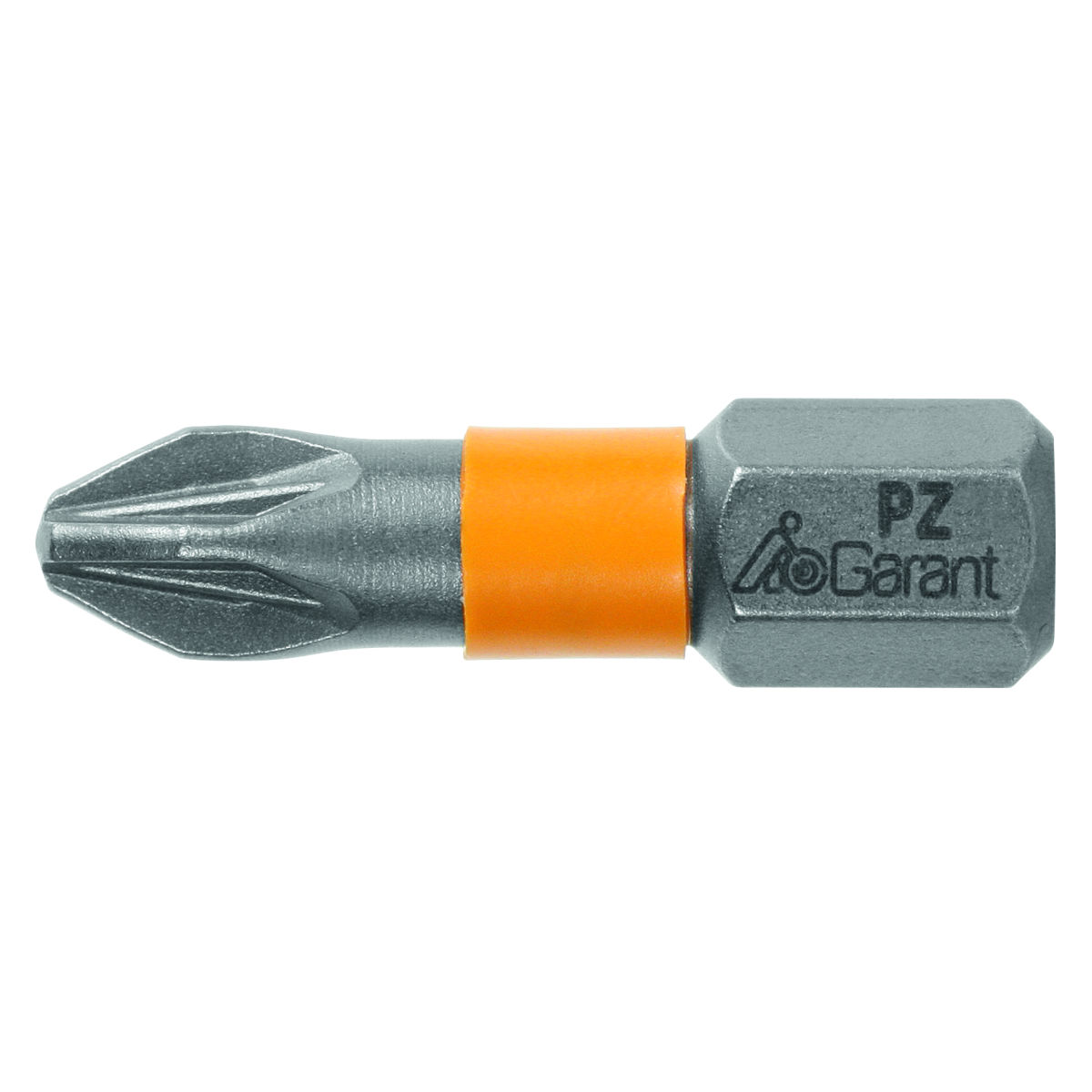 Bit für Pozidriv, 1/4 Zoll C 6,3, mit Torsionszone, Kreuzschlitz-Größe / ganze Länge: 1/25mm