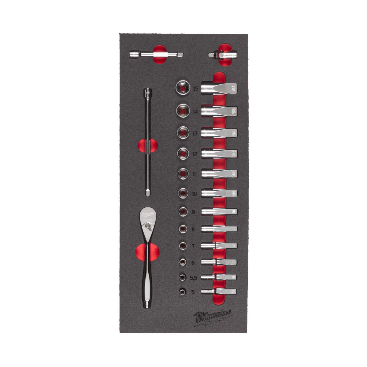 1/4″ Ratschen+Nüsse Einlage 28-teile